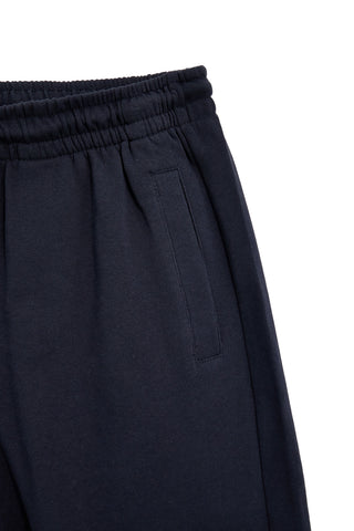 Blaue Bermudashorts mit seitlichem Druck und Kordelzug No limits MABK010S26