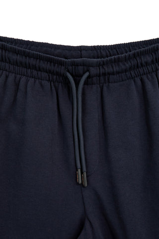Blaue Bermudashorts mit seitlichem Druck und Kordelzug No limits MABK010S26