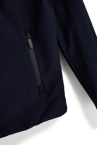 Giacca blu con cappuccio Sevenoaks EQNVU23