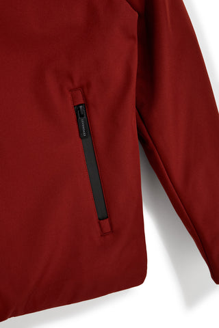 Giubbotto Giacca rossa con cappuccio Sevenoaks EQNVU23
