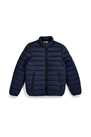 Piumino blu con interno nocciola Sevenoaks EQNVU15