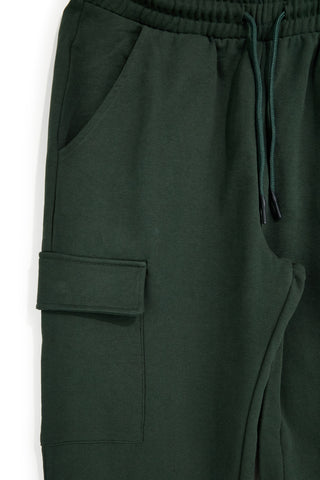 Pantaloni cargo verdi in 100% cotone Pittarello tierra PTMP2647