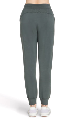 Weiche grüne Jogginghose mit Kordelzug von Skechers Cozy Luxe Jogger PT149