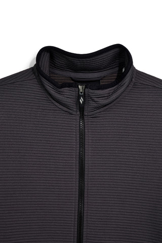 Felpa antracite con zip Soft-knit Ottoman Skechers JA25