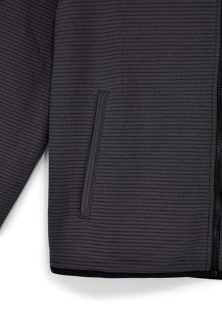 Felpa antracite con zip Soft-knit Ottoman Skechers JA25