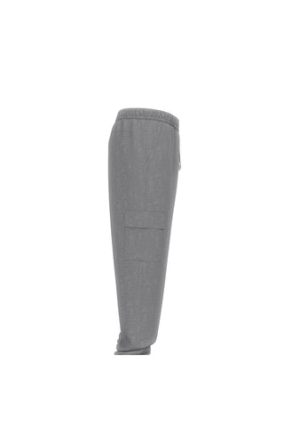 Pantaloni cargo grigi in felpa con tasche Under armour Rival Flc Cargo Jgrs