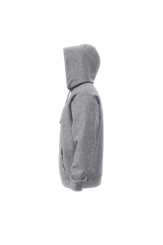 Felpa grigia con cappuccio in pile Under armour Rival Fleece