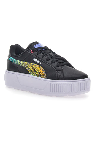 Puma Karmen Exotics Plateau-Sneaker Schwarz