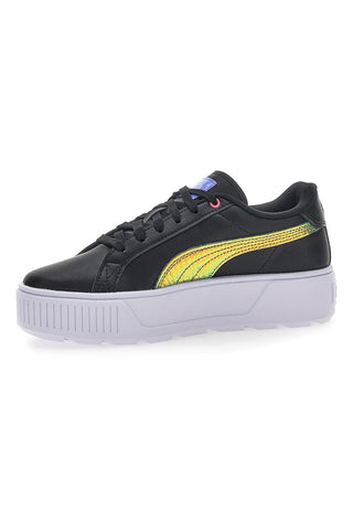 Puma Karmen Exotics Plateau-Sneaker Schwarz