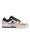 Champion 3 Point Low Pink-Schwarze Turnschuhe