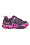 Australian 170 Trekking-Sneaker in Schwarz und Fuchsia