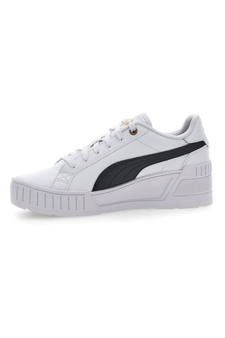 Puma Karmen Wedge Weiße Plateau-Sneaker