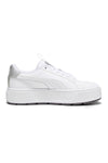 Puma Karmen Pop-Up Metallics Flatform Sneakers Weiß