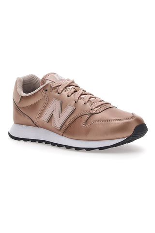New Balance 500 laminierte rosa Turnschuhe