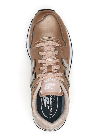 New Balance 500 laminierte rosa Turnschuhe