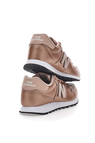 New Balance 500 laminierte rosa Turnschuhe