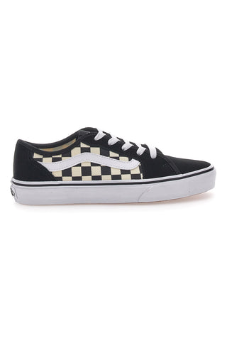 Vans Filmore Decon Qadri-Sneaker in Weiß und Schwarz