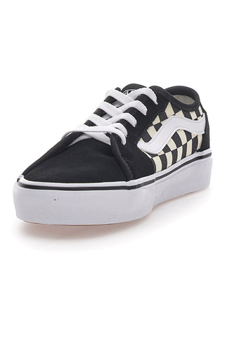 Vans Filmore Decon Qadri-Sneaker in Weiß und Schwarz