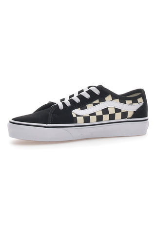 Vans Filmore Decon Qadri-Sneaker in Weiß und Schwarz
