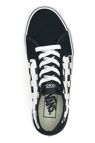 Vans Filmore Decon Qadri-Sneaker in Weiß und Schwarz