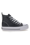 Sneakers Mid-Cut British Knights Kaya Platform Nere