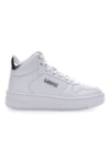 Sneakers mit Flatform Champion Rebound Plat Mid Metal White