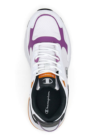 Weiße Champion Ramp Up Ripstop-Sneaker