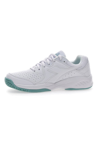 Diadora Smash 6 W Weiße Tennisschuhe