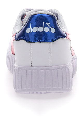 Weiße Sneakers mit Schnürsenkeln Diadora Step P Teatime