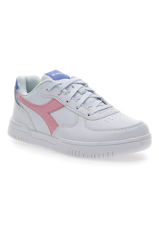 Diadora Raptor Low Gs Weiße Turnschuhe