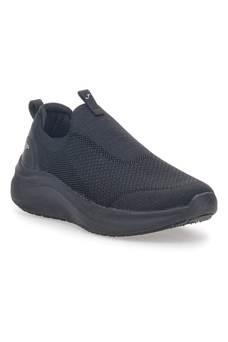 Joma Laceless Lady 2401 Atmungsaktive schwarze Slip-On-Sneaker mit Memory-Schaum