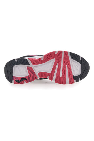 Joma Lady 2401 Schwarze Trekkingschuhe mit kontrastierendem Logo