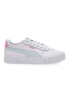Weiße Turnschuhe mit Plateau Puma Carina 2 Jr