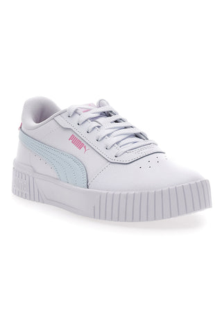 Weiße Turnschuhe mit Plateau Puma Carina 2 Jr