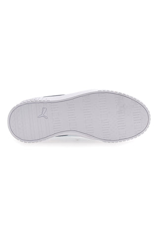 Weiße Turnschuhe mit Plateau Puma Carina 2 Jr