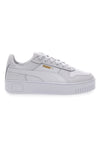 Weiße Plateau-Sneaker Puma Carina Street JR