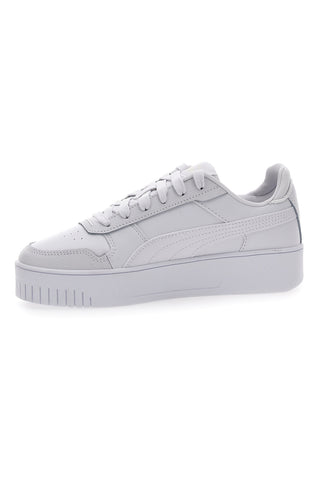 Weiße Plateau-Sneaker Puma Carina Street JR