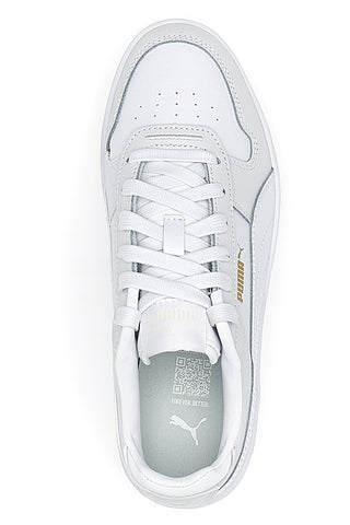 Weiße Plateau-Sneaker Puma Carina Street JR