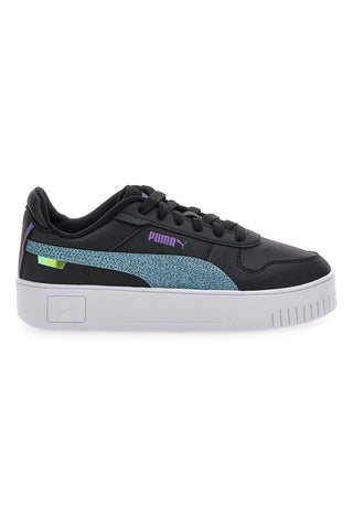 Schwarze Sneakers mit Flatform Puma Street Deep Dive Jr
