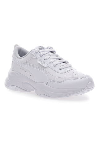 Weiße, klobige Turnschuhe von Puma „Cilia Mode“.