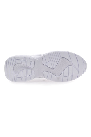 Weiße, klobige Turnschuhe von Puma „Cilia Mode“.