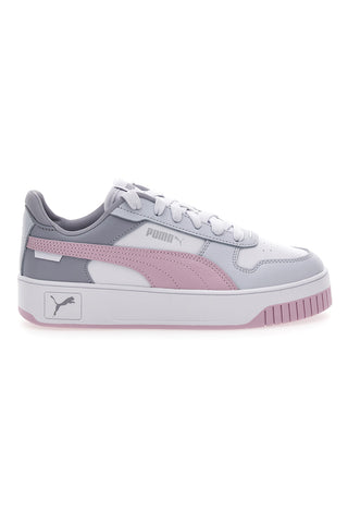Puma Carina Street Sneakers in Weiß und Grau