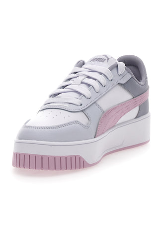 Puma Carina Street Sneakers in Weiß und Grau