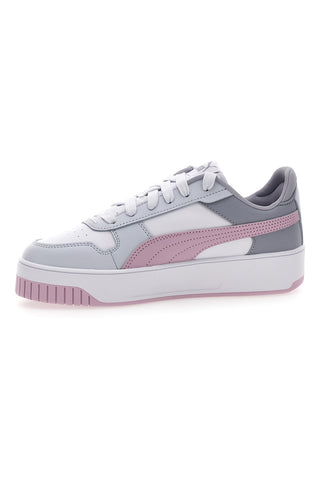 Sneakers Bianche e Grigie Puma Carina Street