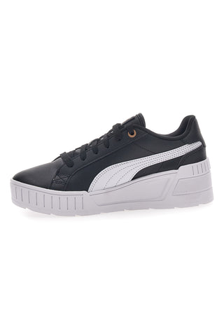 Schwarze Turnschuhe mit Keilabsatz von Puma Karmen