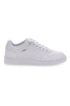 Puma Court Edle weiße Sneakers mit Schnürsenkeln