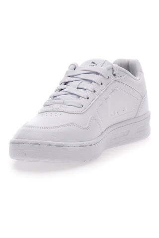 Puma Court Edle weiße Sneakers mit Schnürsenkeln
