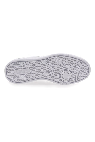 Puma Court Edle weiße Sneakers mit Schnürsenkeln