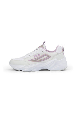 Weiße und rosa Sneakers für Damen Fila Felice Wmn