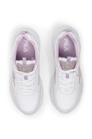 Weiße und rosa Sneakers für Damen Fila Felice Wmn